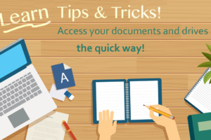 Access your documents, desktop, pictures . . . 