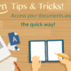 Access your documents, desktop, pictures . . . 
