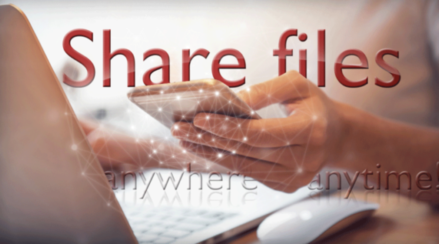 Share files anywhere and anytime!
