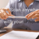 Scan anywhere you are with notes app on your iPhone